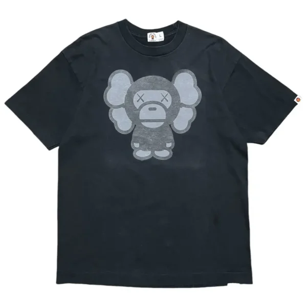 Bape X Kaws Baby Milo Tee - Black