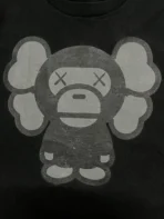 Bape X Kaws Baby Milo Tee - Black