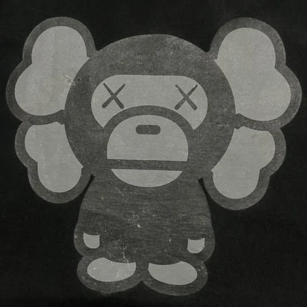 Bape X Kaws Baby Milo Tee - Black