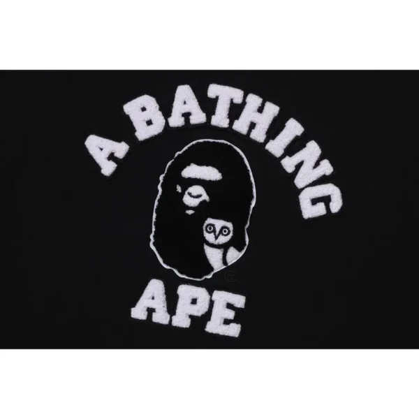 Bape X Ovo Pullover Hoodie - Black