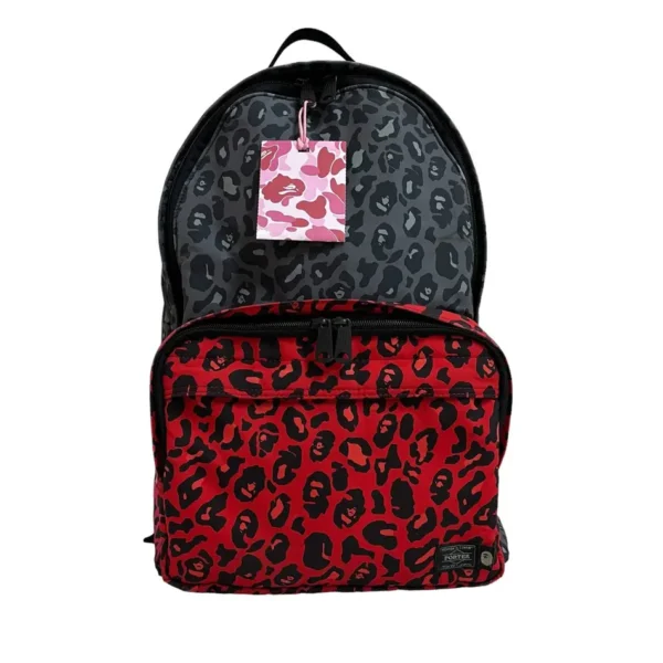 Bape X Porter Leopard Camo Backpack