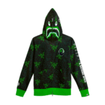Bape X Razer Camo Shark Full Zip Hoodie
