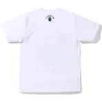 Bape X Razer Neon Camo Ape Head Tee White Green