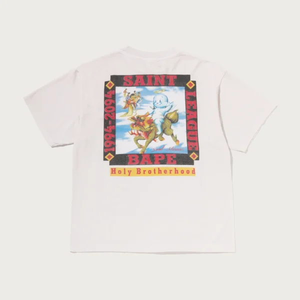 Bape X Saint Mxxxxxx League Tee Mens