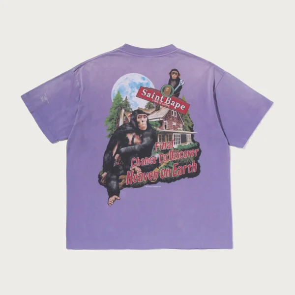Bape X Saint Mxxxxxx Tee Mens