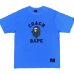 Bape a Bathing Ape X Coach Tee - Blue