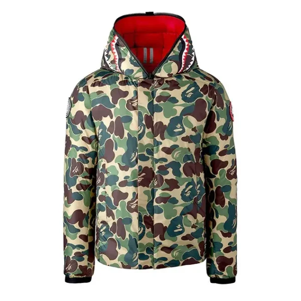 Bape X Canada Goose X Concepts Crofton Shark Jacket