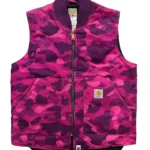 Bape × Carhartt Jacket Camo a Bathing Ape - Purple
