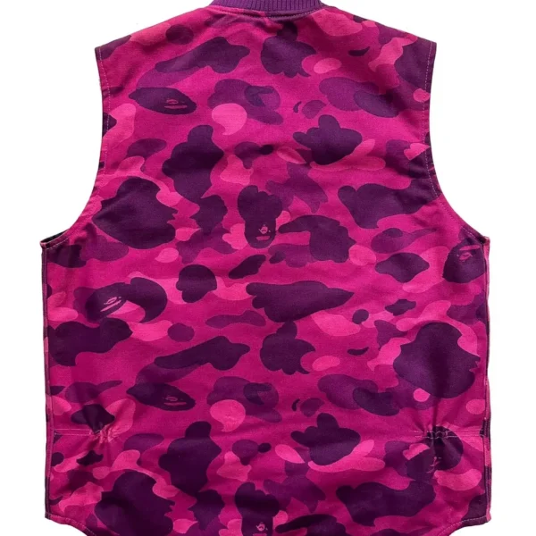 Bape × Carhartt Jacket Camo a Bathing Ape - Purple
