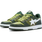 Bape® SK8 Sta #2 Mens - Green Shoes
