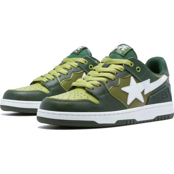 Bape® SK8 Sta #2 Mens - Green Shoes