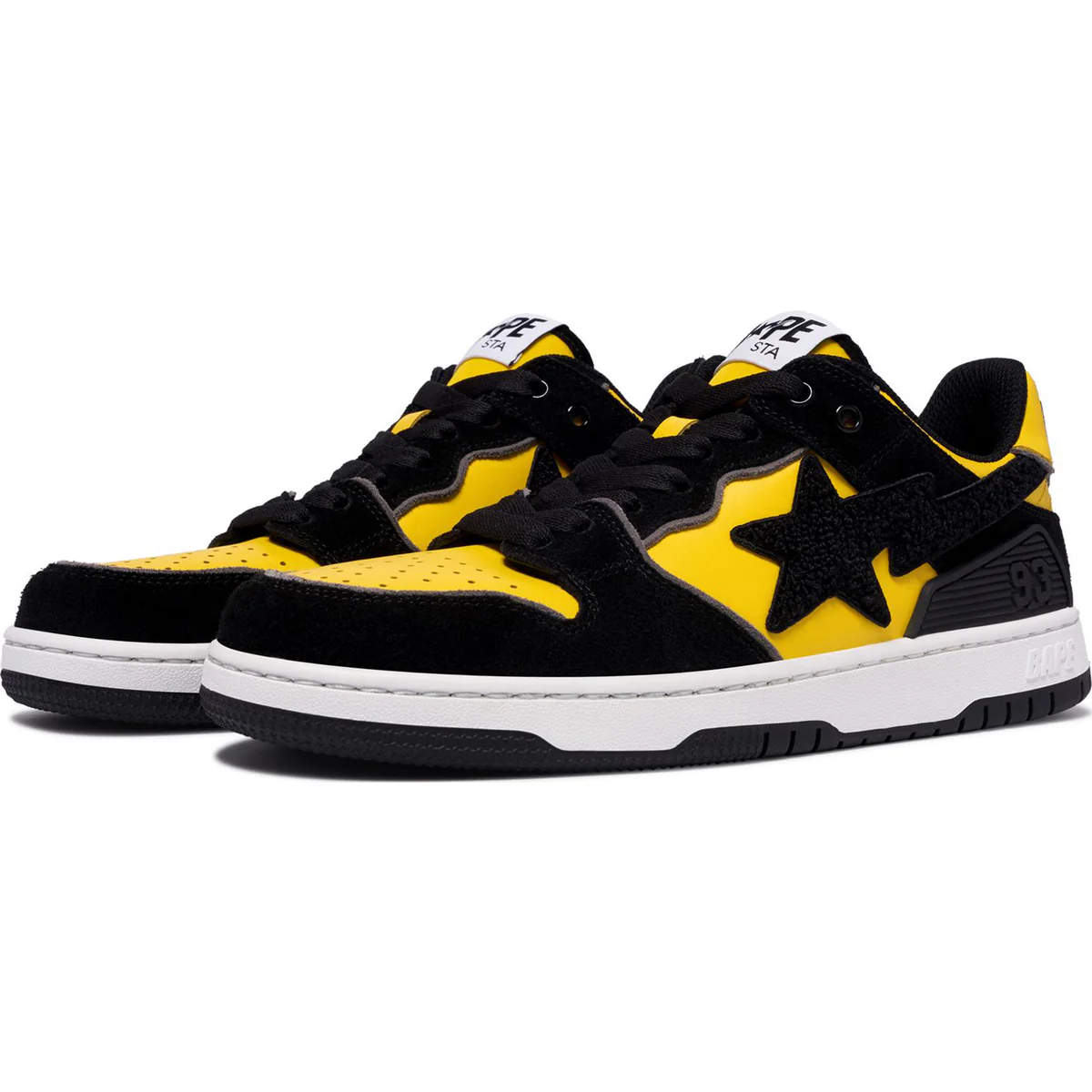 Bape® SK8 Sta #2 Mens - Yellow Shoes Bape® SK8 Sta #2 Mens - Yellow Shoes