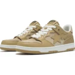 Bape® SK8 Sta #4 Shoes - Beige