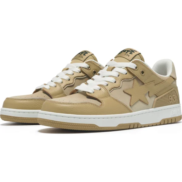 Bape® SK8 Sta #4 Shoes - Beige