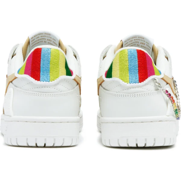 Bape® SK8 Sta ‘Rainbow’ by Bapy® Ladies - White