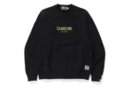 Bape® X Carhartt London Relaxed Crewneck - Black