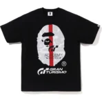 Bape® X GT Ape Head Tee-Black