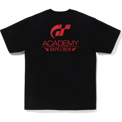 Bape® X GT Ape Head Tee-Black