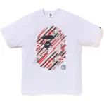 Bape® X GT Ape Head Tee – White