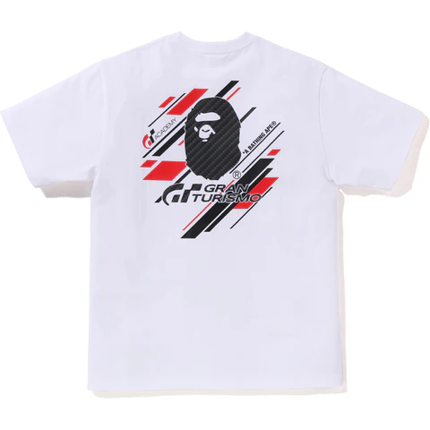 Bape® X GT Ape Head Tee – White