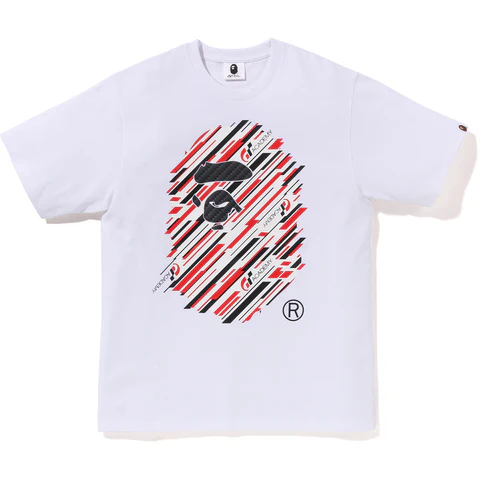 Bape® X GT Ape Head Tee – White