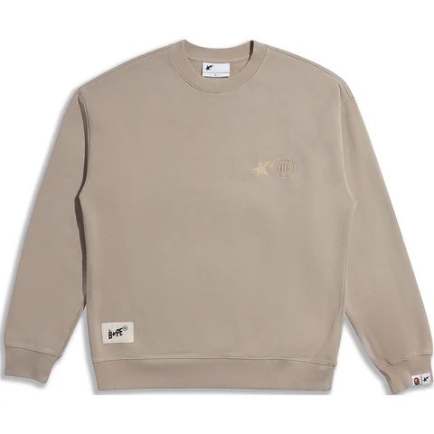 Bape® X Highsnobiety Crewneck - Beige