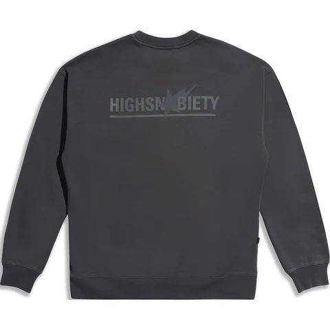 Bape® X Highsnobiety Crewneck - Dark Gray
