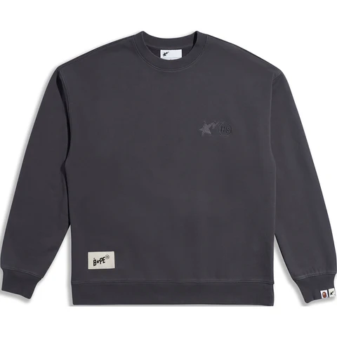 Bape® X Highsnobiety Crewneck - Dark Gray