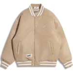 Bape® X Highsnobiety Varsity Jacket - Beige