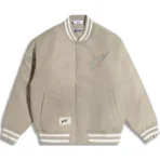 Bape® X Highsnobiety Varsity Jacket - Gray