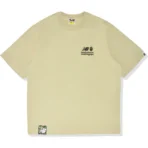 Bape® X New Balance Ape Head Relaxed Fit Tee - Beige