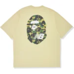 Bape® X New Balance Ape Head Relaxed Fit Tee - Beige