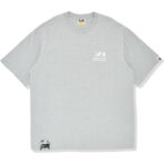 Bape® X New Balance Ape Head Relaxed Fit Tee - Gray
