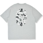 Bape® X New Balance Ape Head Relaxed Fit Tee - Gray