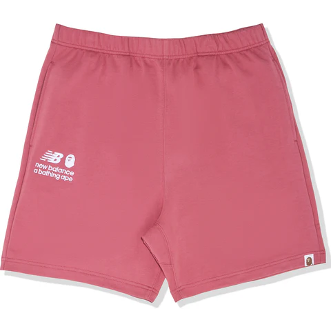 Bape® X New Balance Relaxed Fit Shorts - Pink