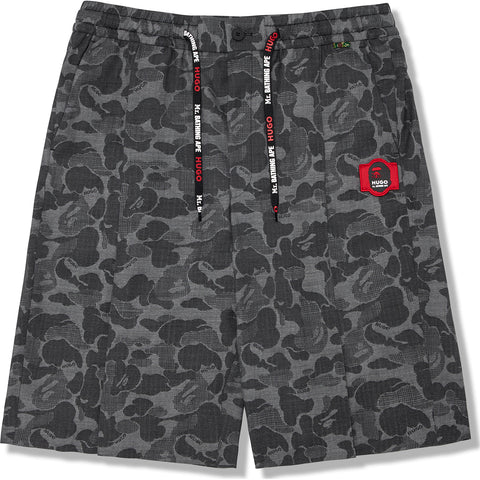 Hugo X Bape Mr. Bathing Ape® Camo Shorts - Gray