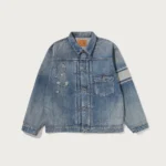 MM Bape Denim Jacket Mens