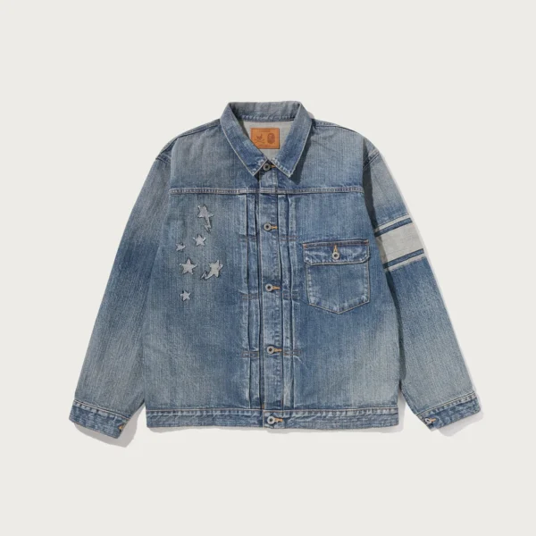 MM Bape Denim Jacket Mens