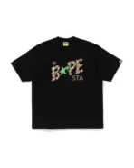 Metallic BAPE STA Logo Relaxed Fit Tee