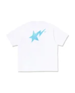 Metallic BAPE STA Logo Relaxed Fit Tee White