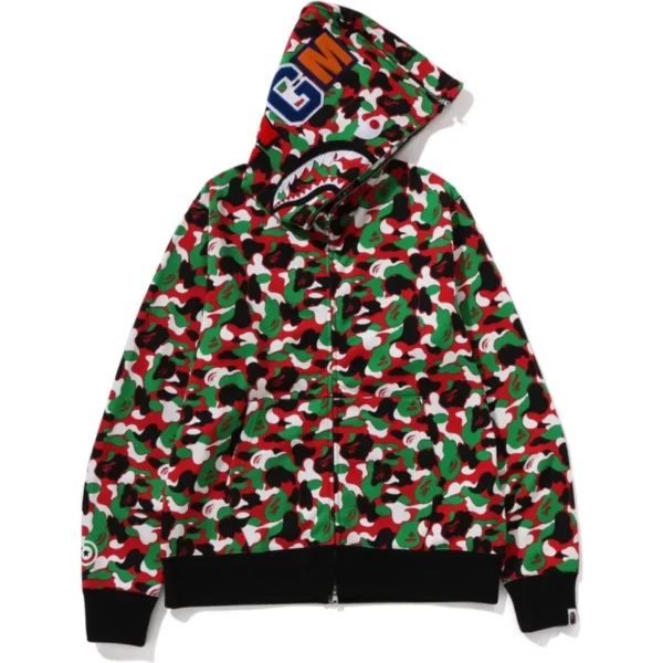 Bape Dubai Separate Shark Full Zip Hoodie
