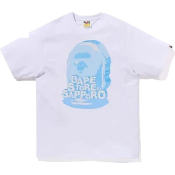 Bape Sapporo Store Exclusive Tee White
