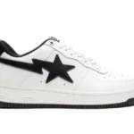 A Bathing Ape® X Jjjjound Bapesta “White/Navy” Sneakers