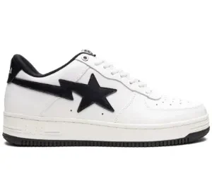 A Bathing Ape® X Jjjjound Bapesta “White/Navy” Sneakers